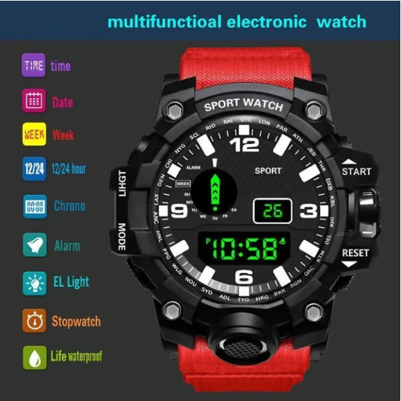 🔥BUY 1 GET 1 FREE🔥 Multifunctional Waterproof Outdoor Sports Watch