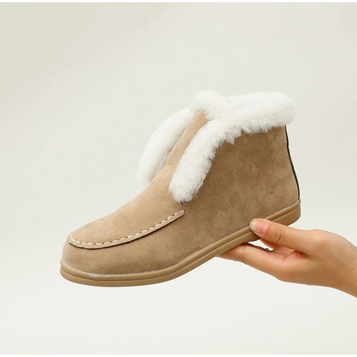 Women wool Loafers