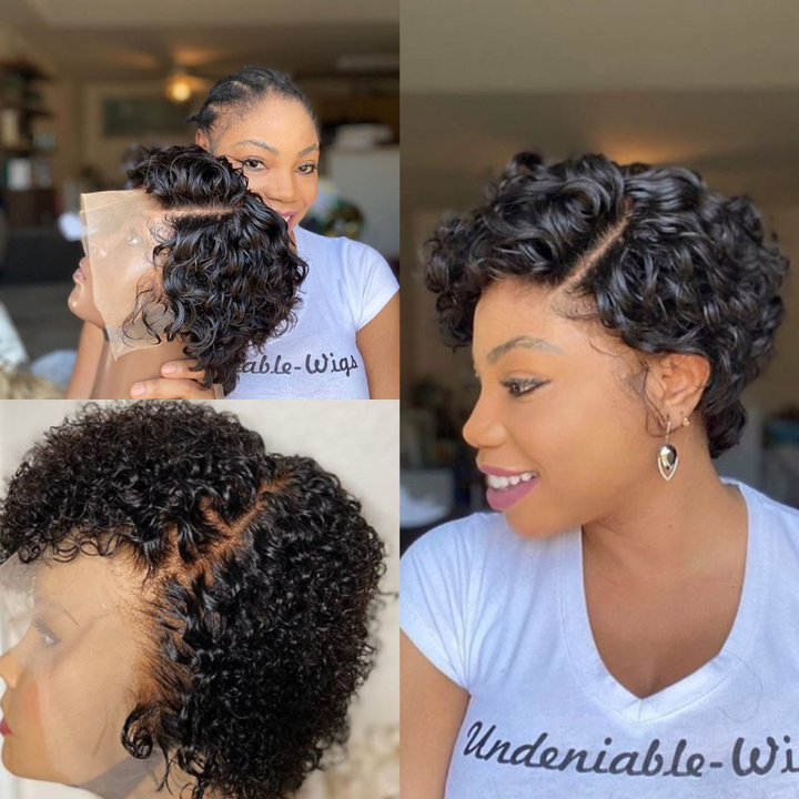 PERFECTION SUPER NATURAL SHORT WAVE BOB 360 LACE WIG