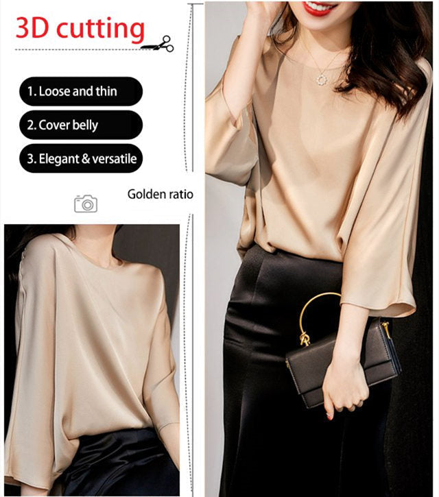 Elegant And Graceful Silk Blouse