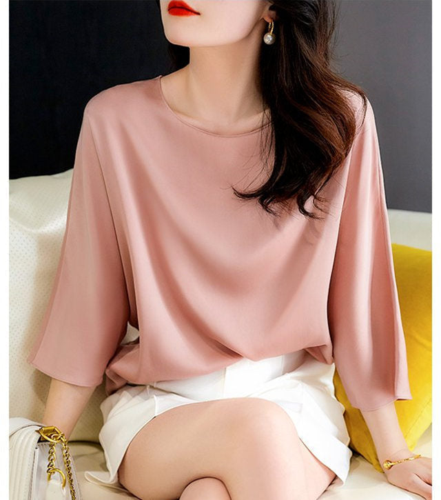 Elegant And Graceful Silk Blouse