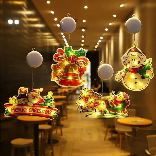 CHRISTMAS PRE-SALE 40%OFF NOW🎄Christmas Window Hanging Lights