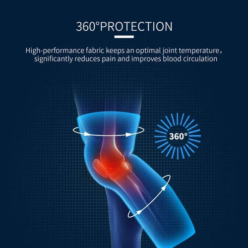 🔥49% Off Only Today🔥Tourmaline acupressure self-heating knee sleeve