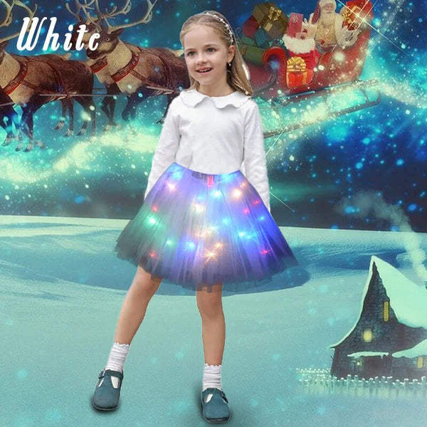 🎅 EARLY XMAS SALE 50% OFF 🔥Magical & Luminous LED Tutu Skirt