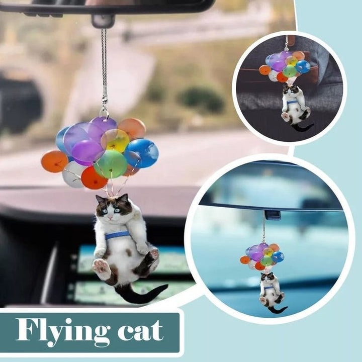 Cat car ornament