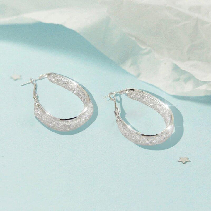 Fashion Oval Earrings