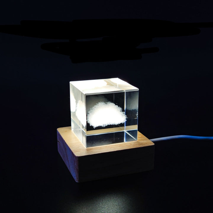 Lovely Decoration Crystal Cube