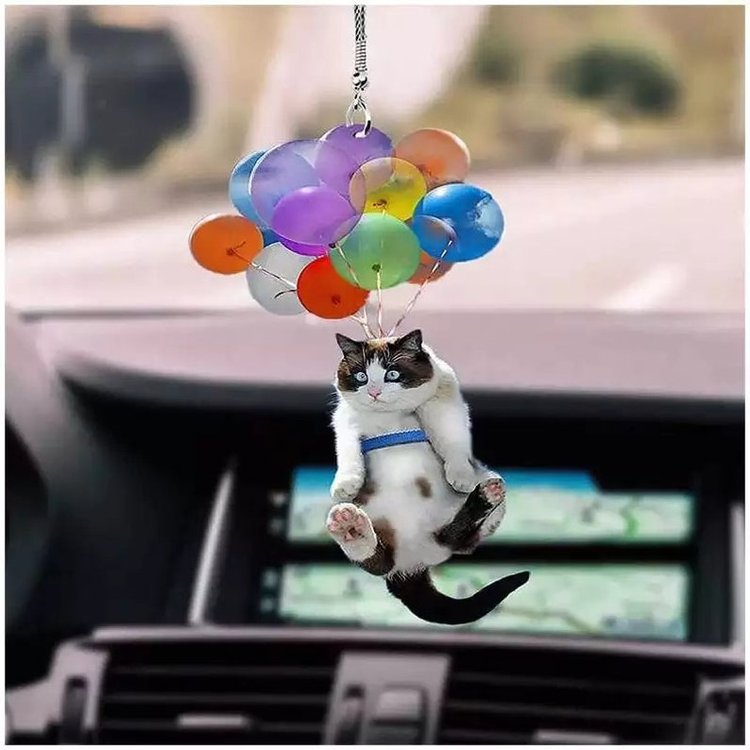 Cat car ornament