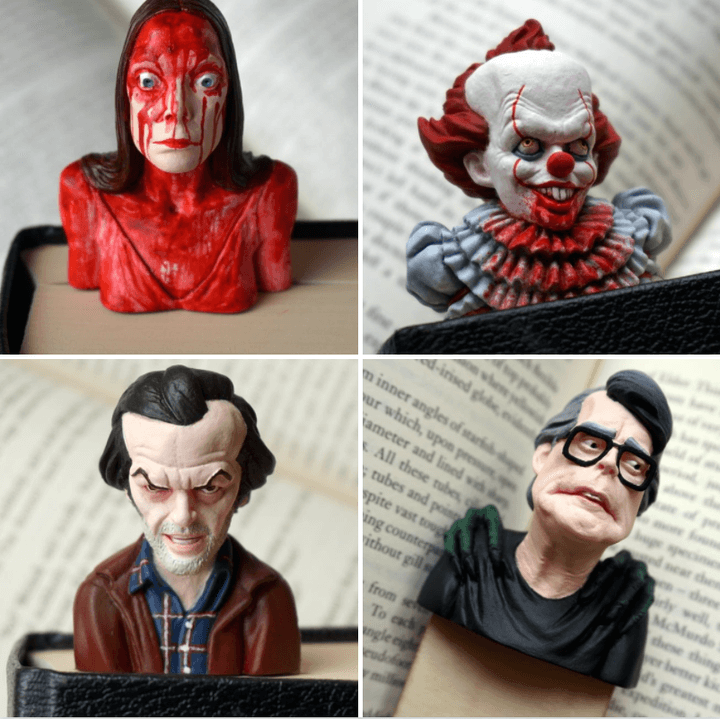 Horror bookmarks the best gift for fans of horror novels