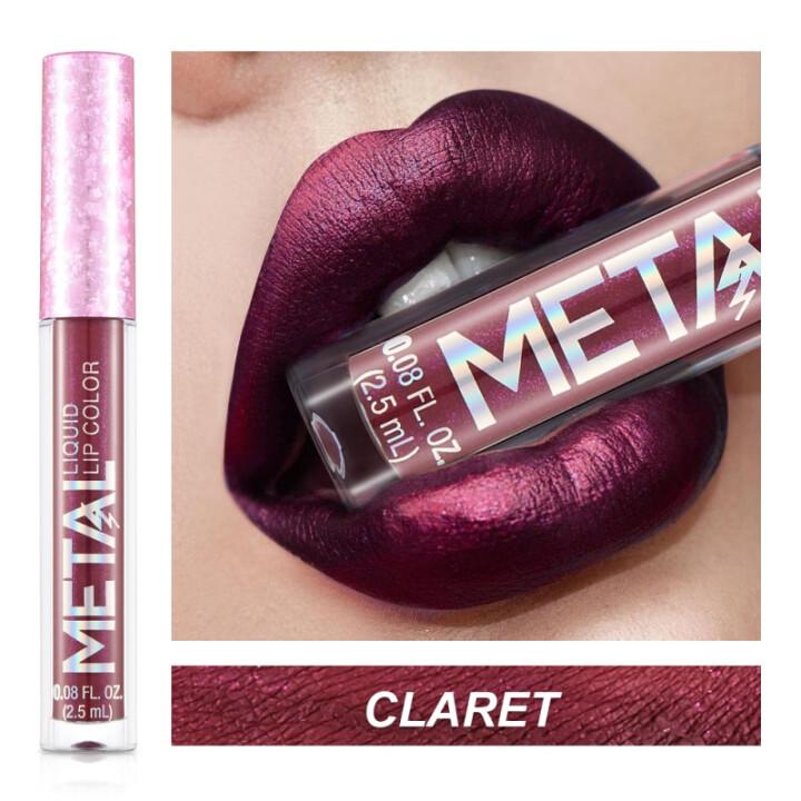 2024 NEW Glitter Metallic Liquid Lipstick Waterproof