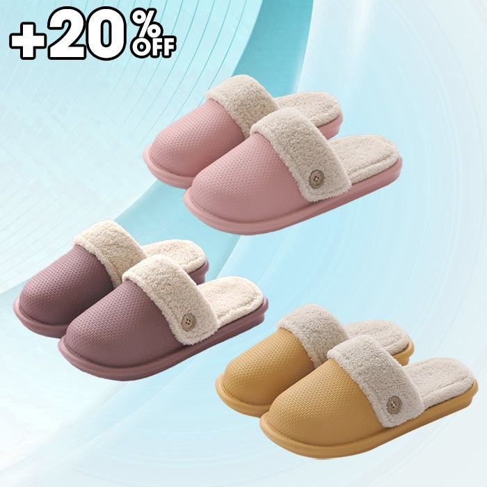 Mildly Slippers Removable Warm Comfortable Cotton Slippers