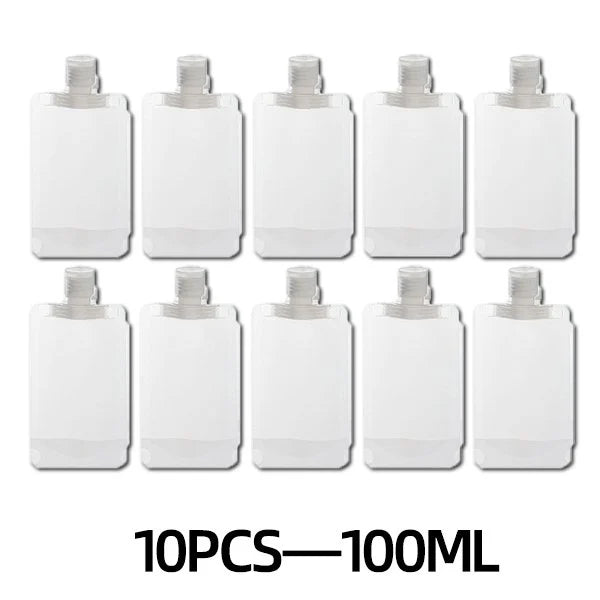 Portable Travel Fluid Makeup Packing Bag(10 Pcs)