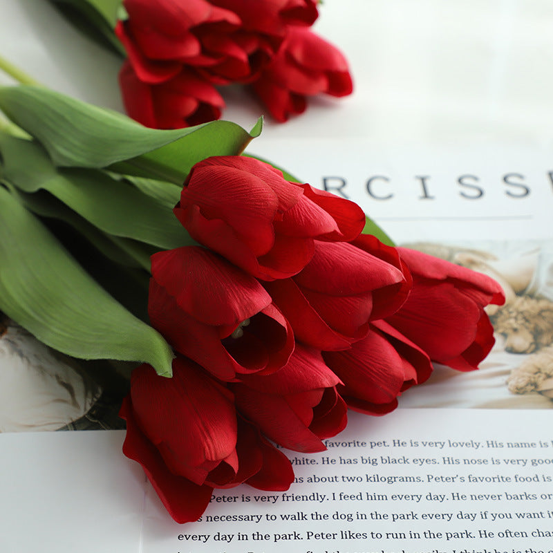 Tulip Artificial Flower Real Touch