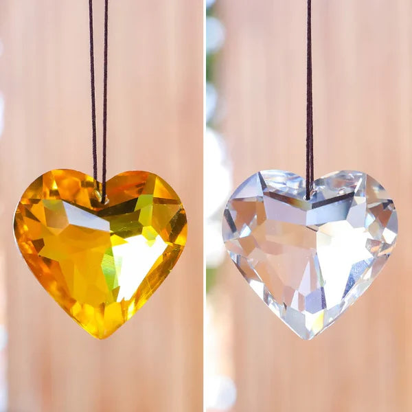 🔥LAST DAY 48% OFF 🔥 Hanging Heart Suncatcher Prism Crafts