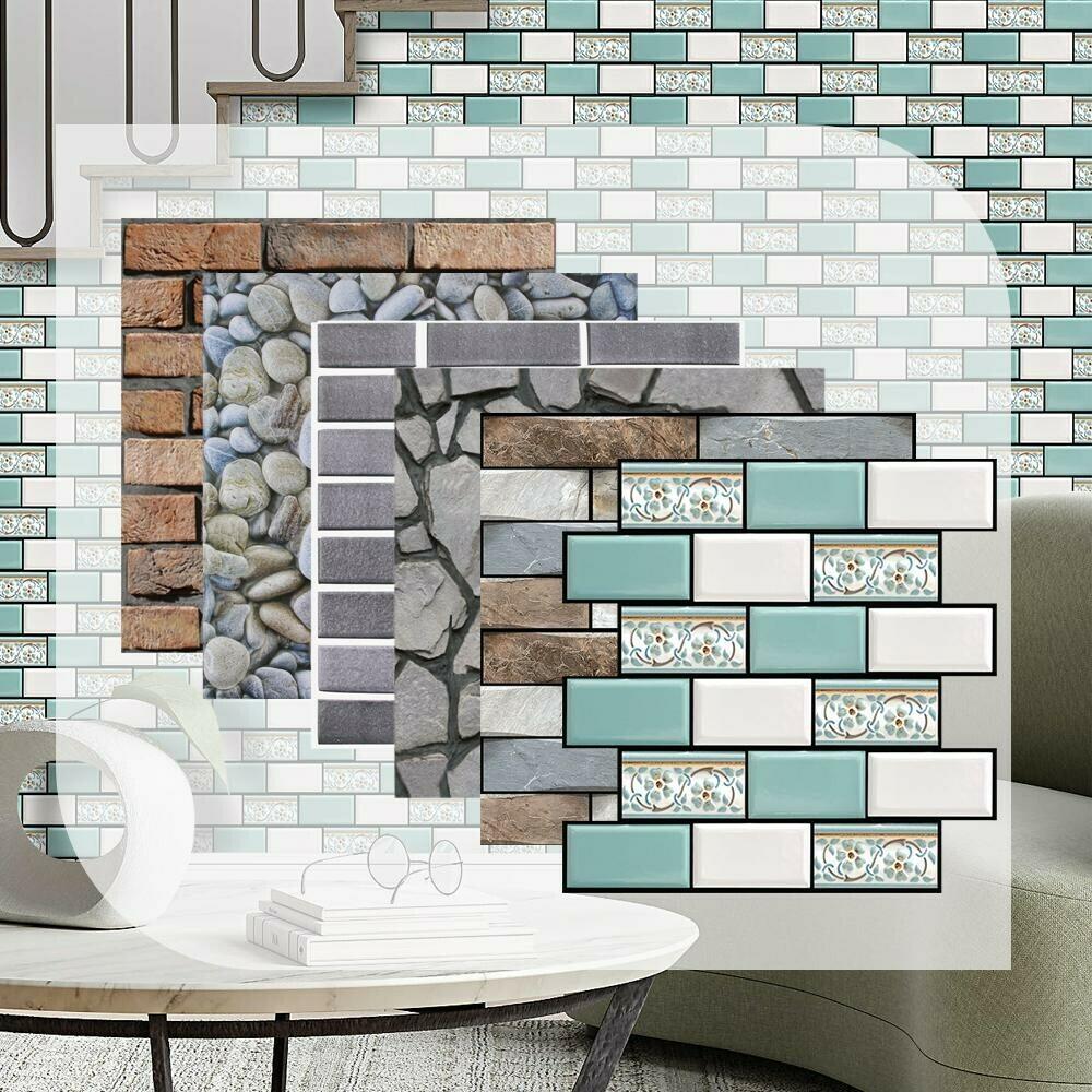 3D Peel and Stick Wall Tiles