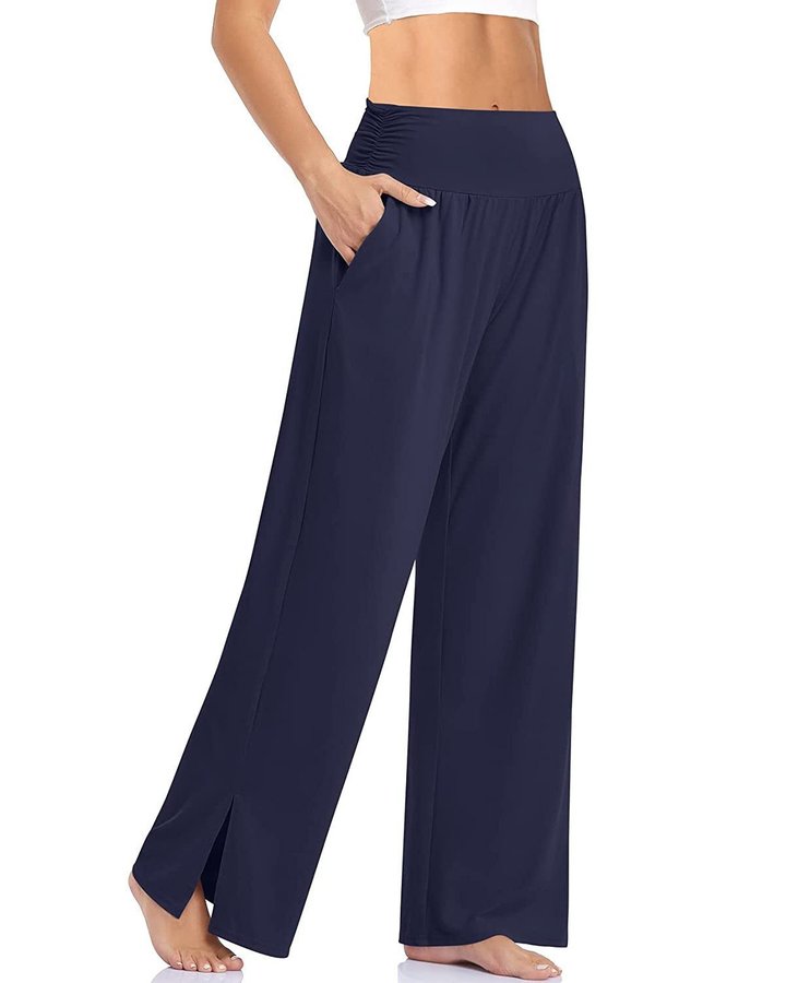 Womens Casual Full Length Loose Pants