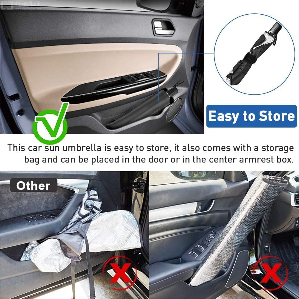 Car Windshield Sun Shade Umbrella