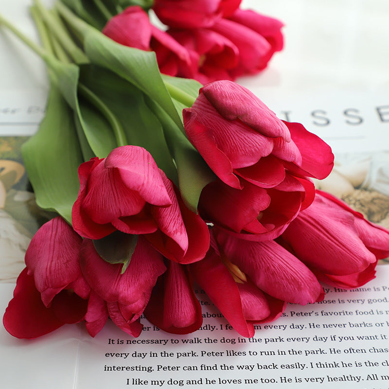 Tulip Artificial Flower Real Touch