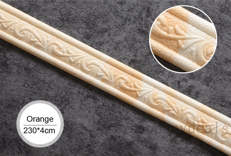 3D Pattern Edge Decoration Mouldings Trim Border Frame