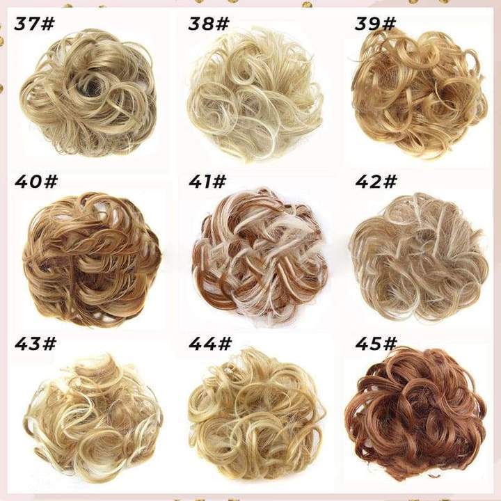 74 Colors Easy To Wear Stylish Hair Scrunchies