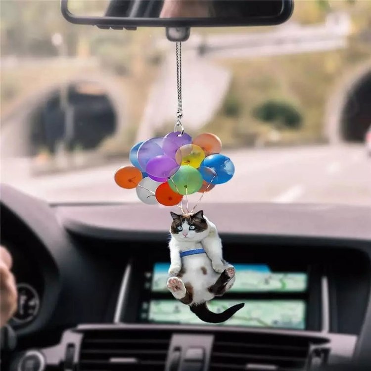 Cat car ornament