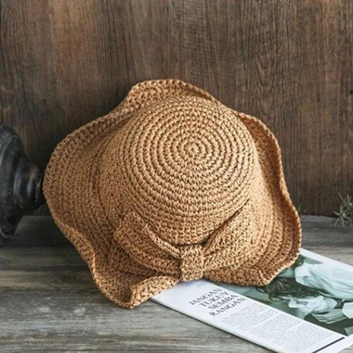 Brim Bow Summer Hat