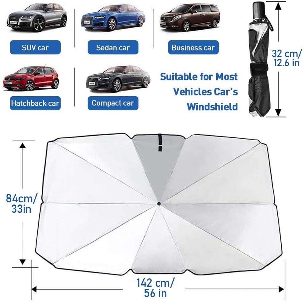 Car Windshield Sun Shade Umbrella