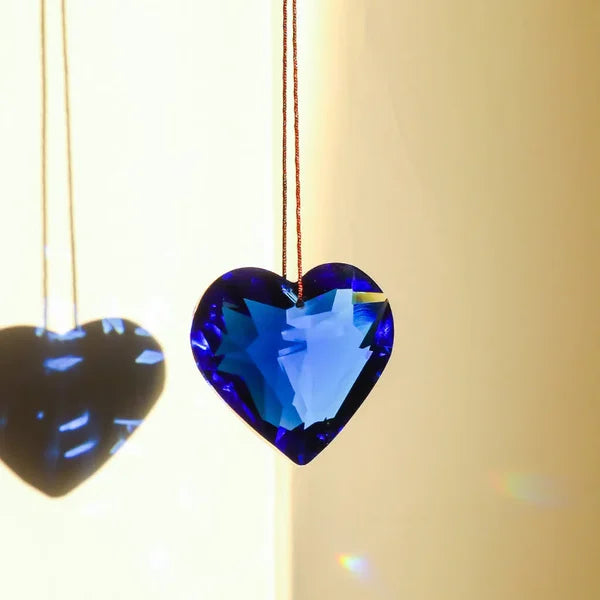 🔥LAST DAY 48% OFF 🔥 Hanging Heart Suncatcher Prism Crafts