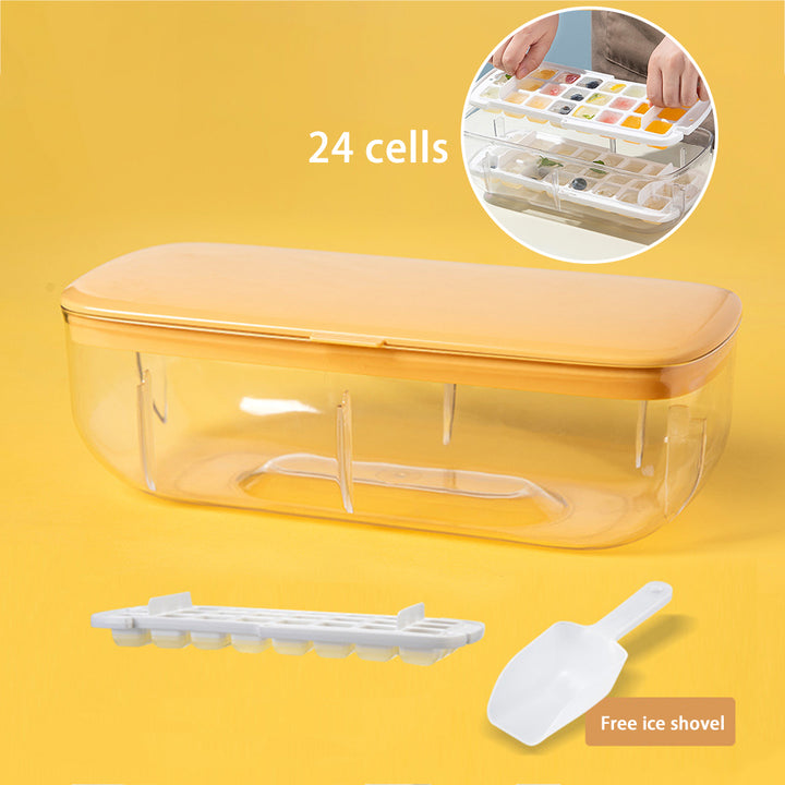 Press type Ice Cube Maker