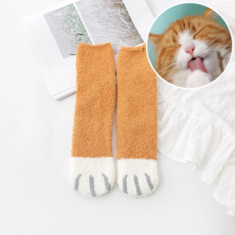 Cute Cat Cotton Socks