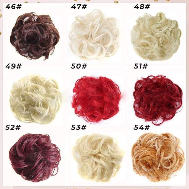 74 Colors Easy To Wear Stylish Hair Scrunchies