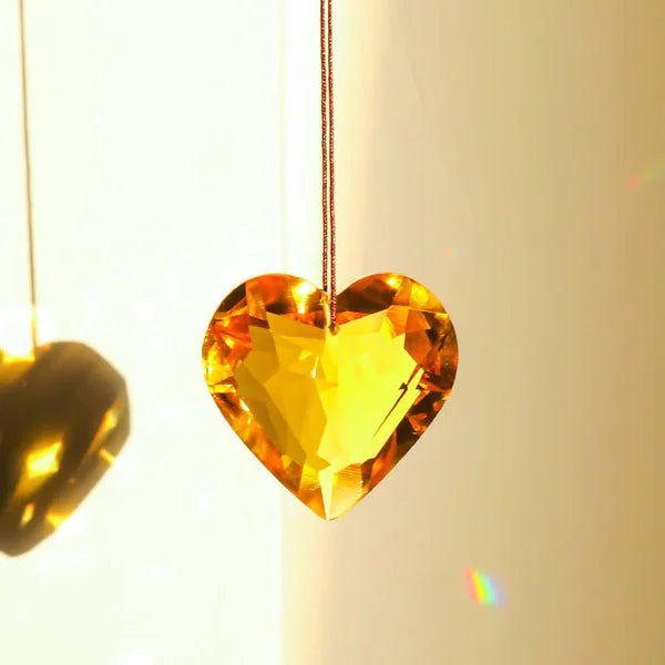 🔥LAST DAY 48% OFF 🔥 Hanging Heart Suncatcher Prism Crafts