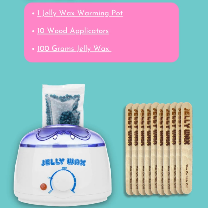 Jelly Wax Waxing All-In-One Kit