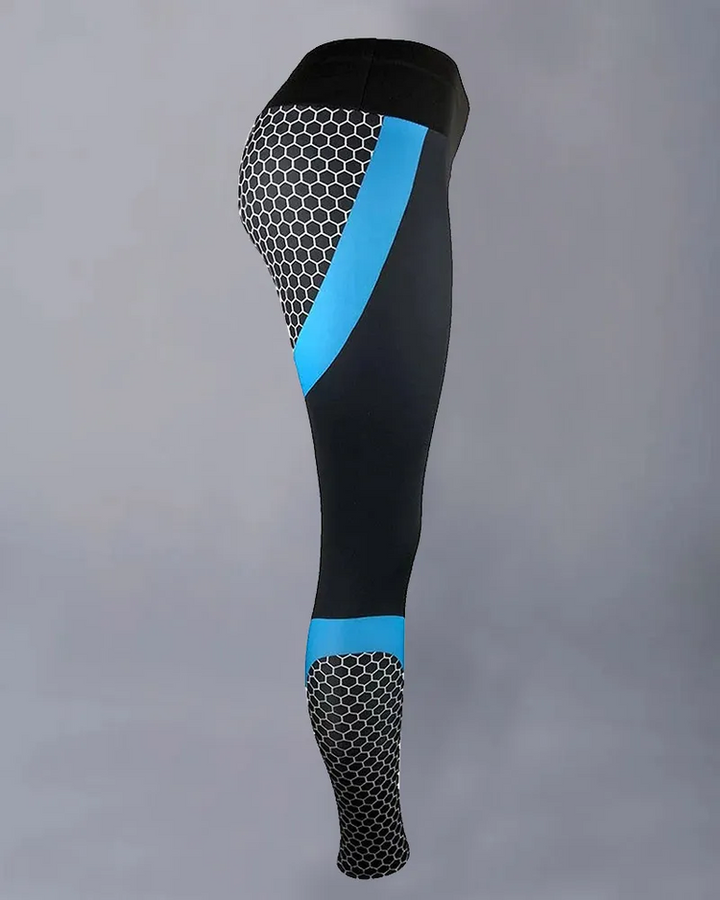 Colorblock Butt Lifting High Waist Sports Leggings