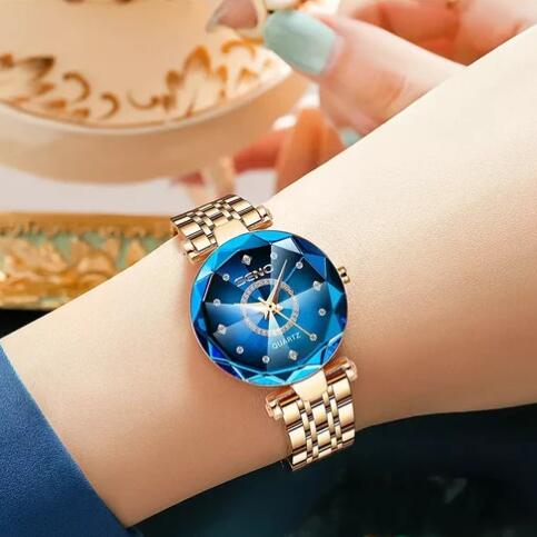 Starry Stainless Steel Watch