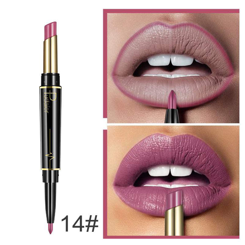 16 Color Long Lasting Lipstick Lipstick lip liner combo