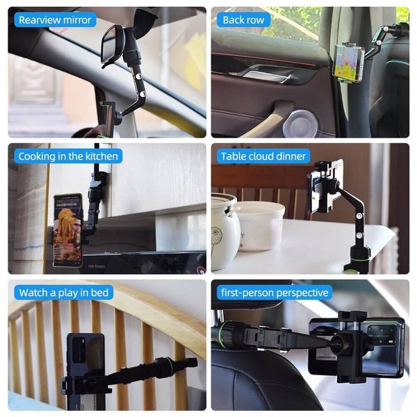 Multifunctional Rearview Mirror Phone Holder HOT SALE