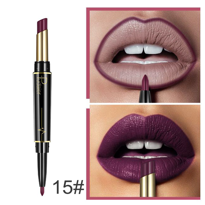 16 Color Long Lasting Lipstick Lipstick lip liner combo