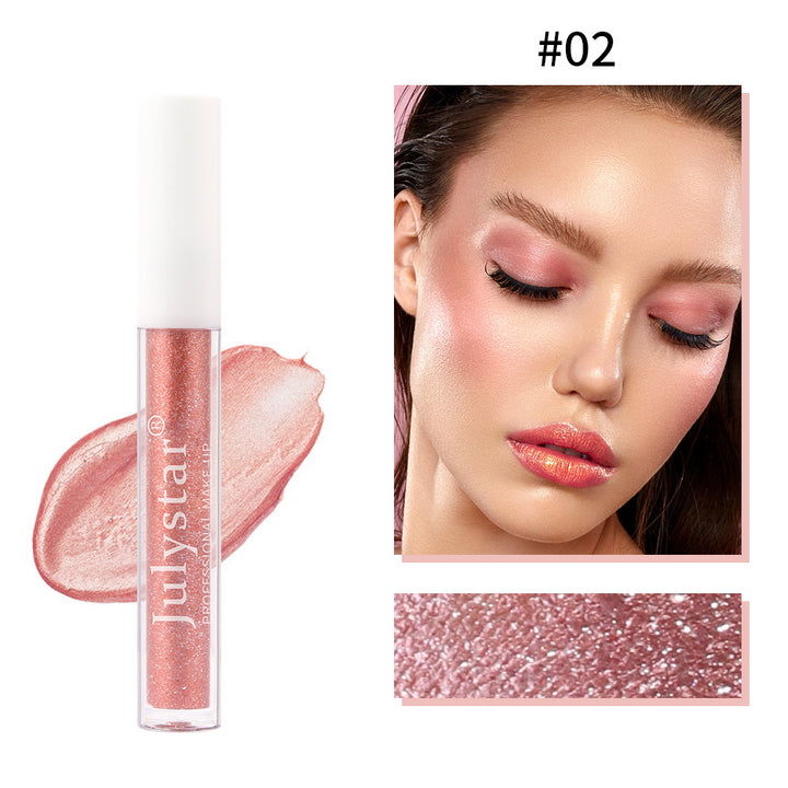 (🔥Mothers Day Sale 50% OFF )-2024 New 10 Colors Liquid Glitter Eyeshadow Set