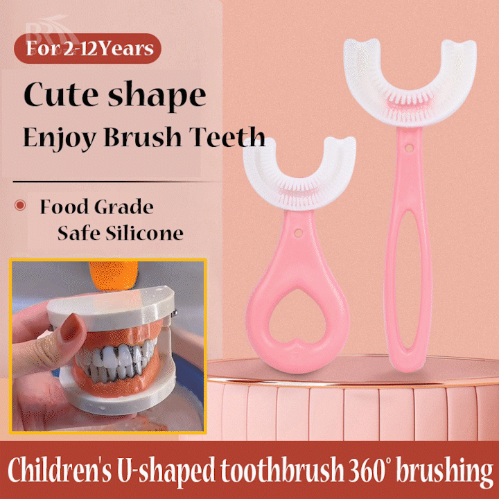 U Shaped Children s Toothbrush