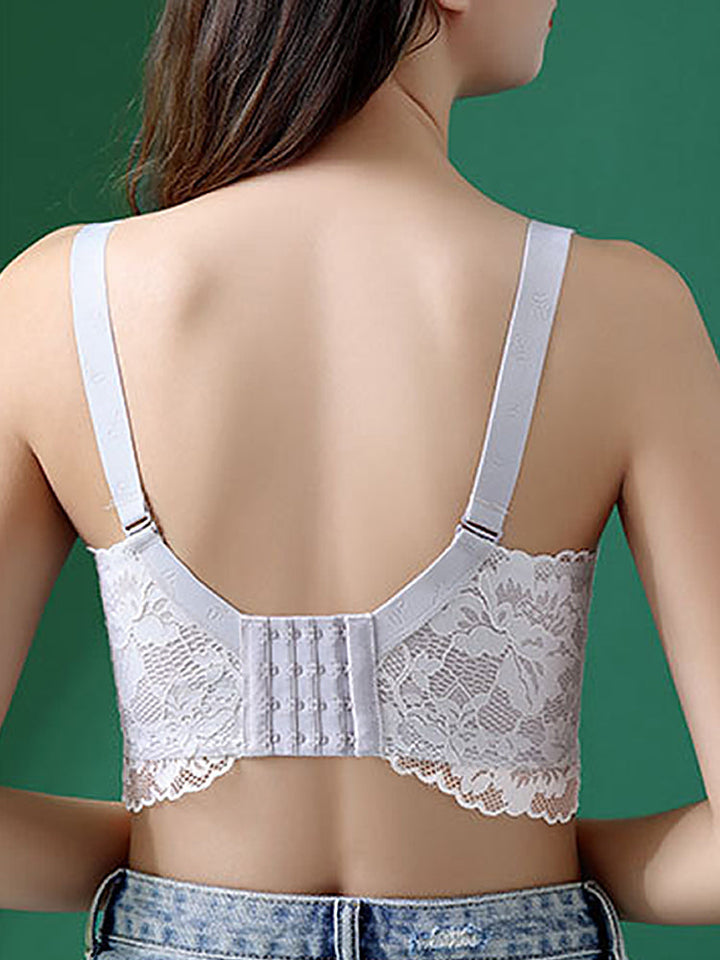 Breathable Lace Rabbit Ear Minimizer Bras