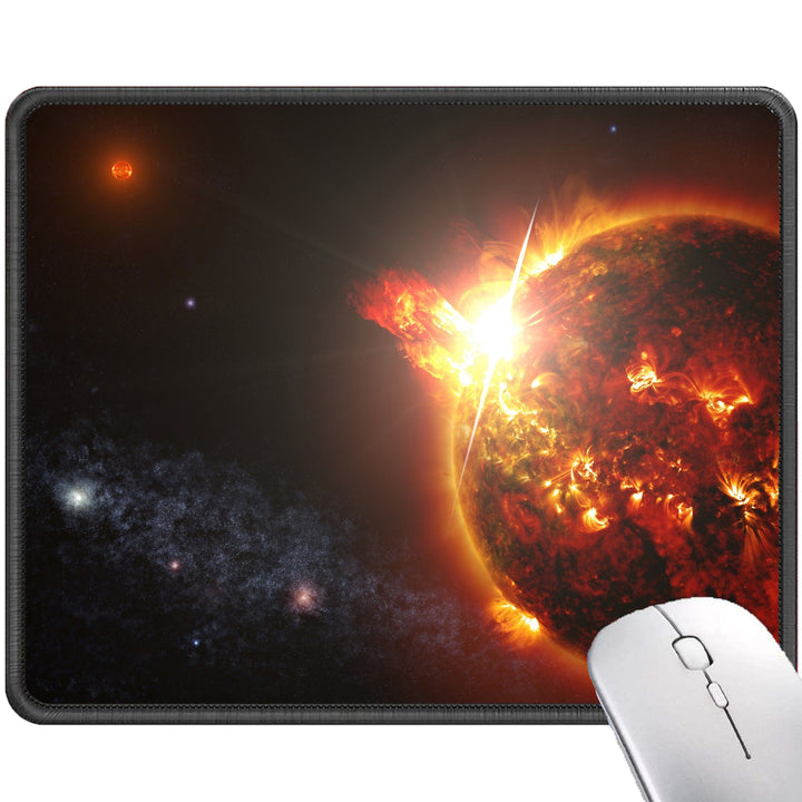 P105 Mouse Pad with Stitched Edge