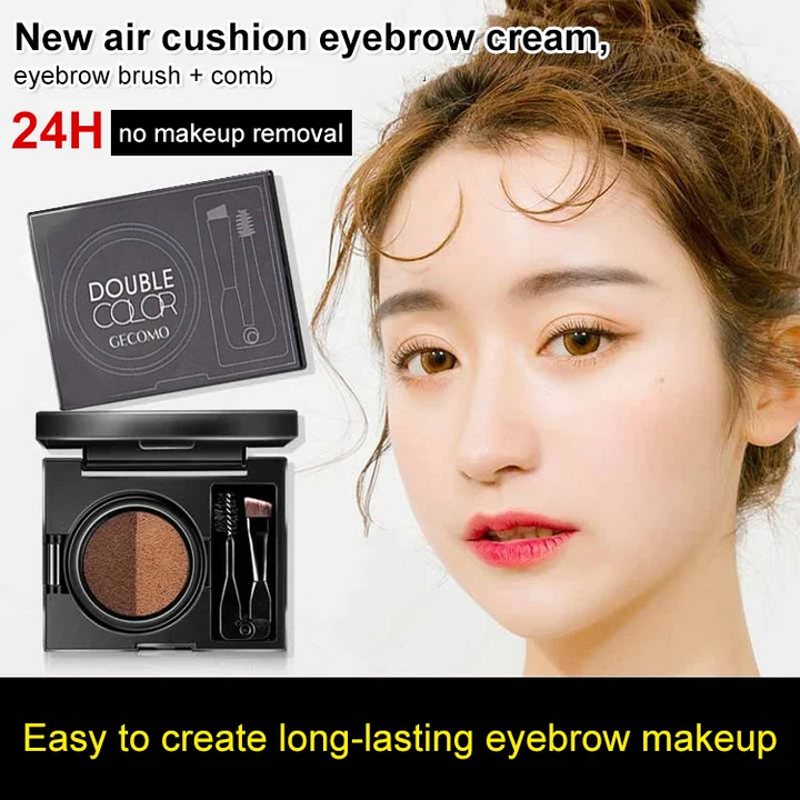 Two color matte eyebrow cream