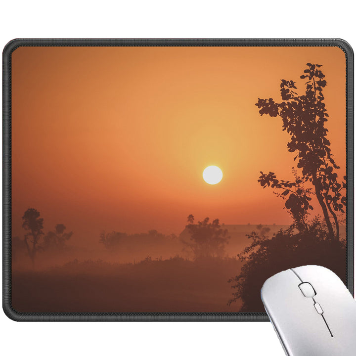 P104 Mouse Pad with Stitched Edge