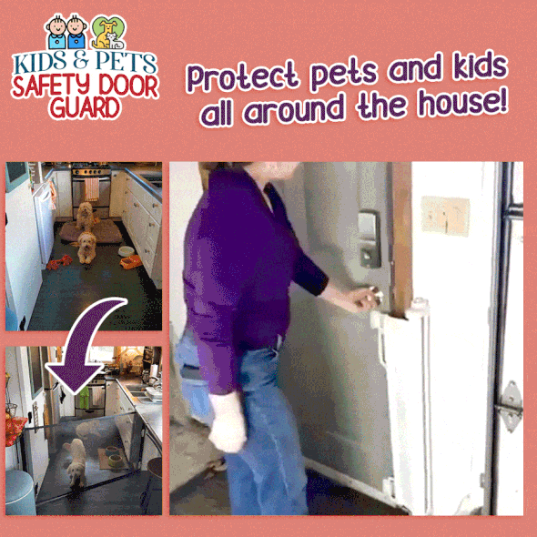 Portable Kids Pets Safety Door Guard