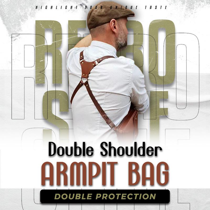 Double Shoulder Armpit Bag