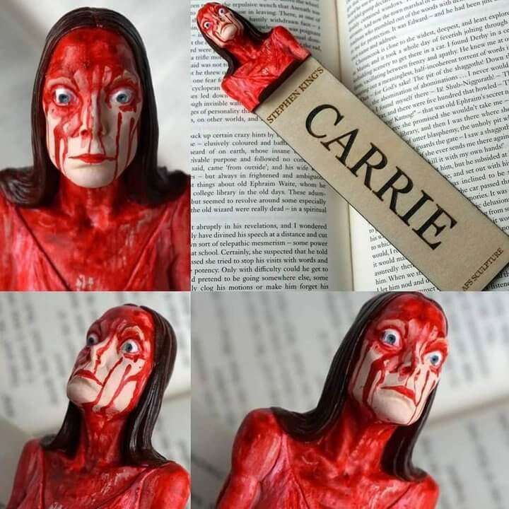 Horror bookmarks the best gift for fans of horror novels