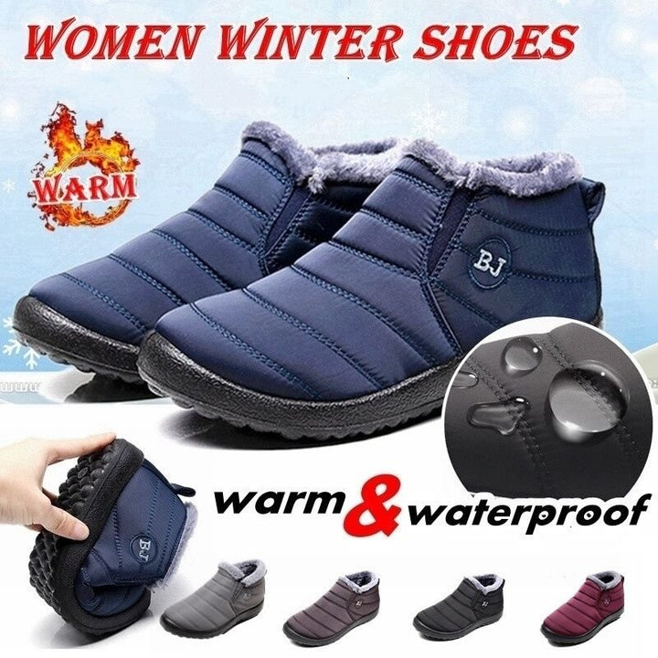 Women Winter Waterproof Snow Boots