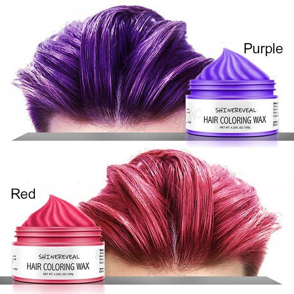 UNISEX NON DAMAGING COLOR HAIR WAX