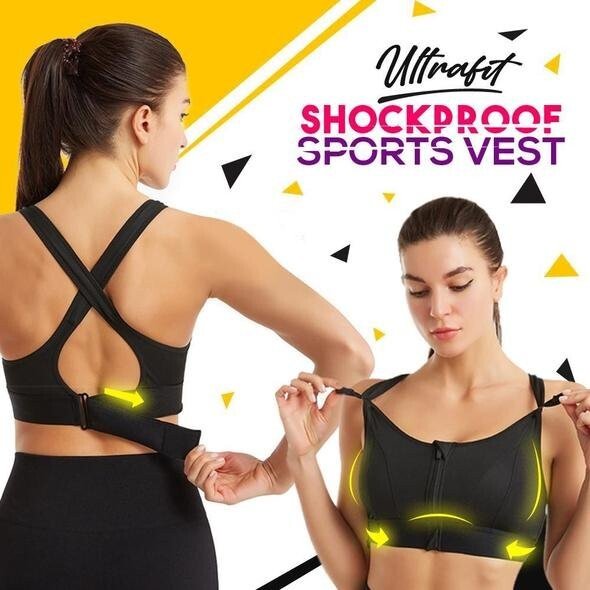 2022 New Wireless Supportive Sports Bra